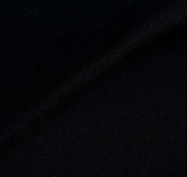 Black Ribbing 1x1 (with elastane) (717002) - Pure Fabricz organic B2B ...