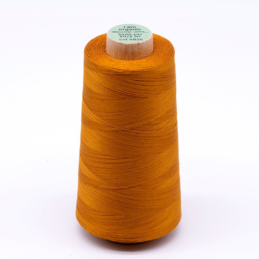 Scanfil Organic cotton Naaigaren 4572m/5000yd (houten cone) - 4826