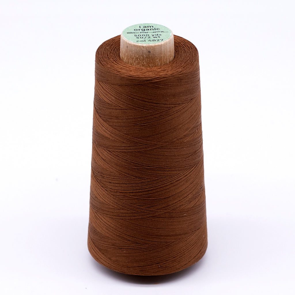Scanfil Organic cotton Naaigaren 4572m/5000yd (houten cone) - 4827