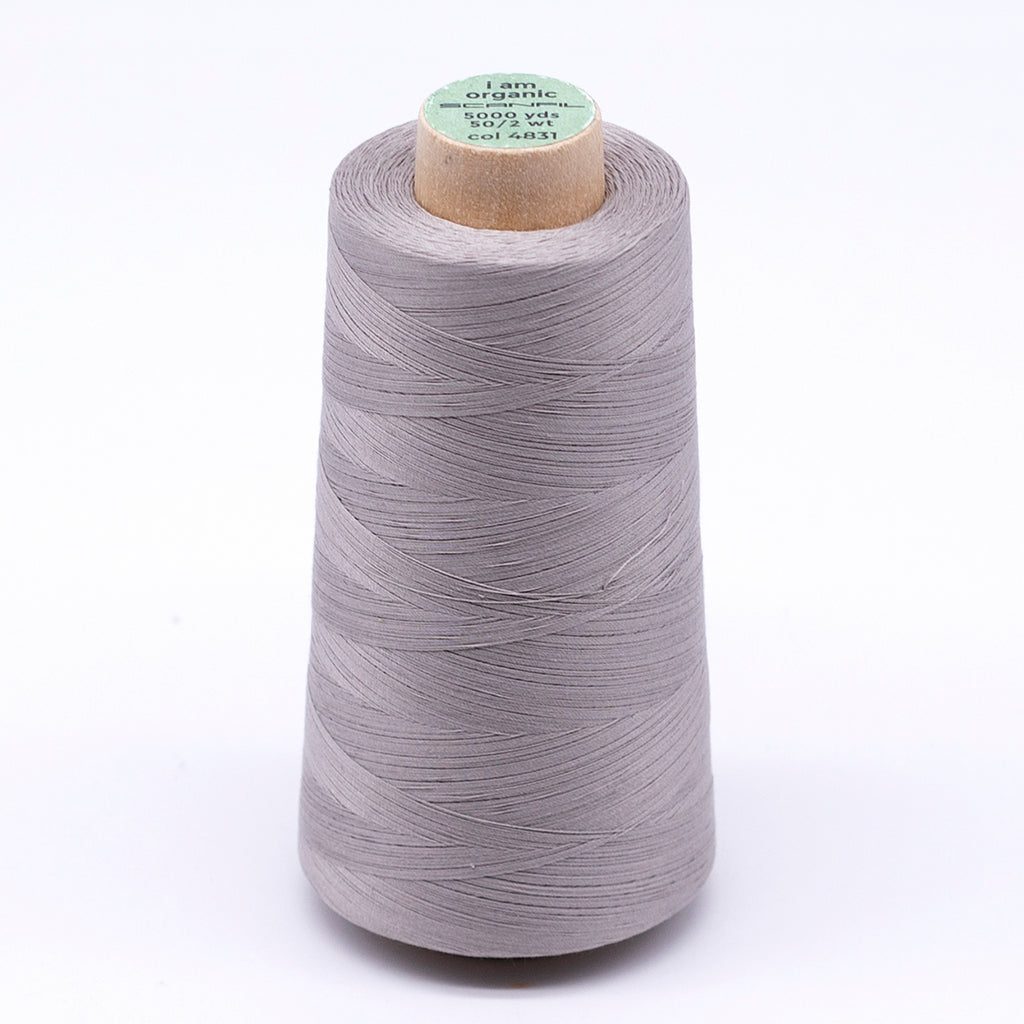 Scanfil Organic cotton Naaigaren 4572m/5000yd (houten cone) - 4831