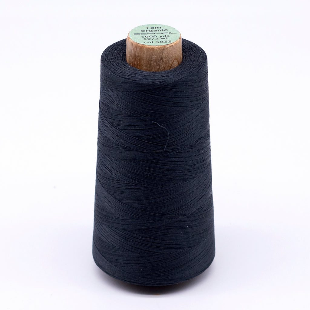 Scanfil Organic cotton Naaigaren 4572m/5000yd (houten cone) - 4833