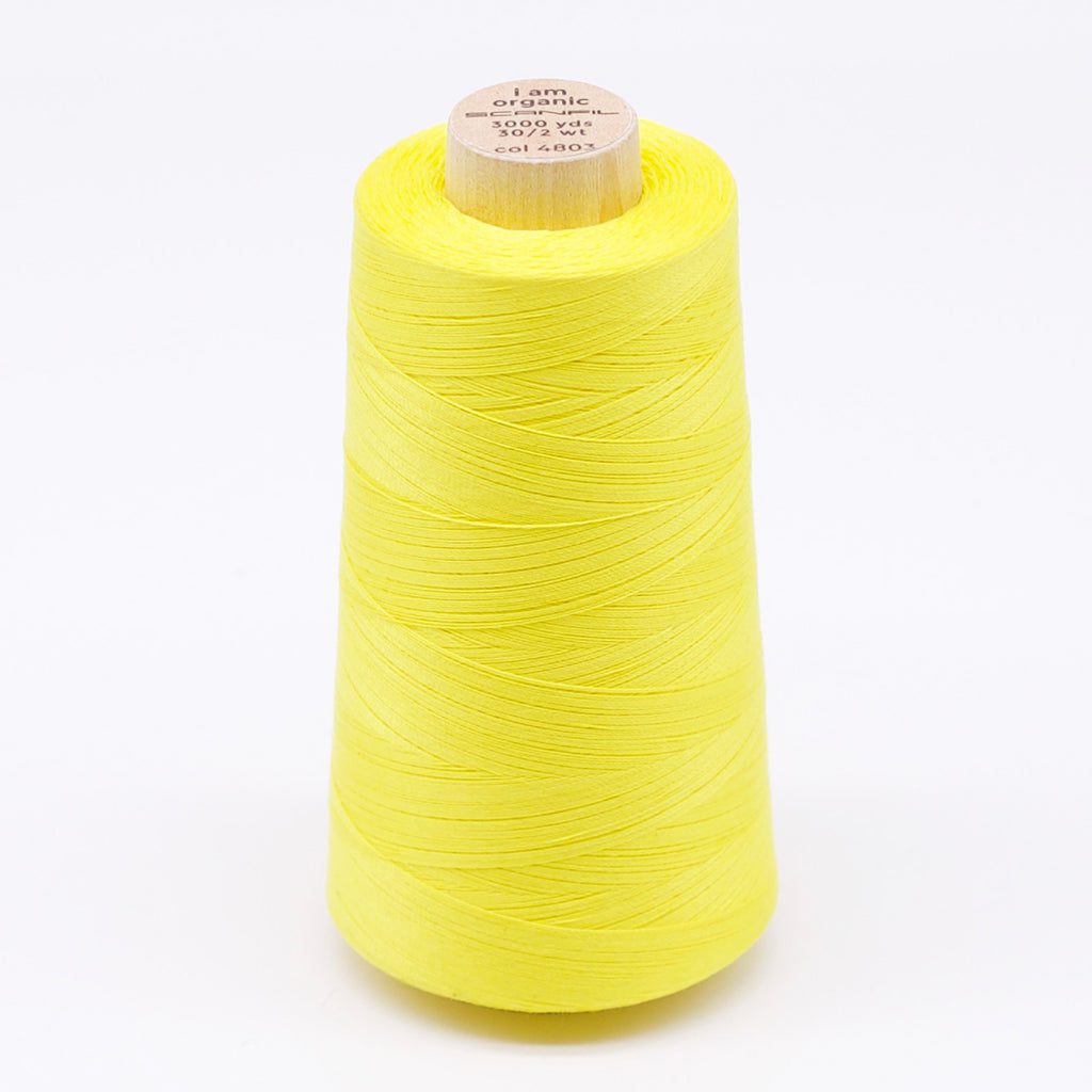Scanfil Organic cotton Naaigaren 2743m/3000yd (houten cone) - 4803