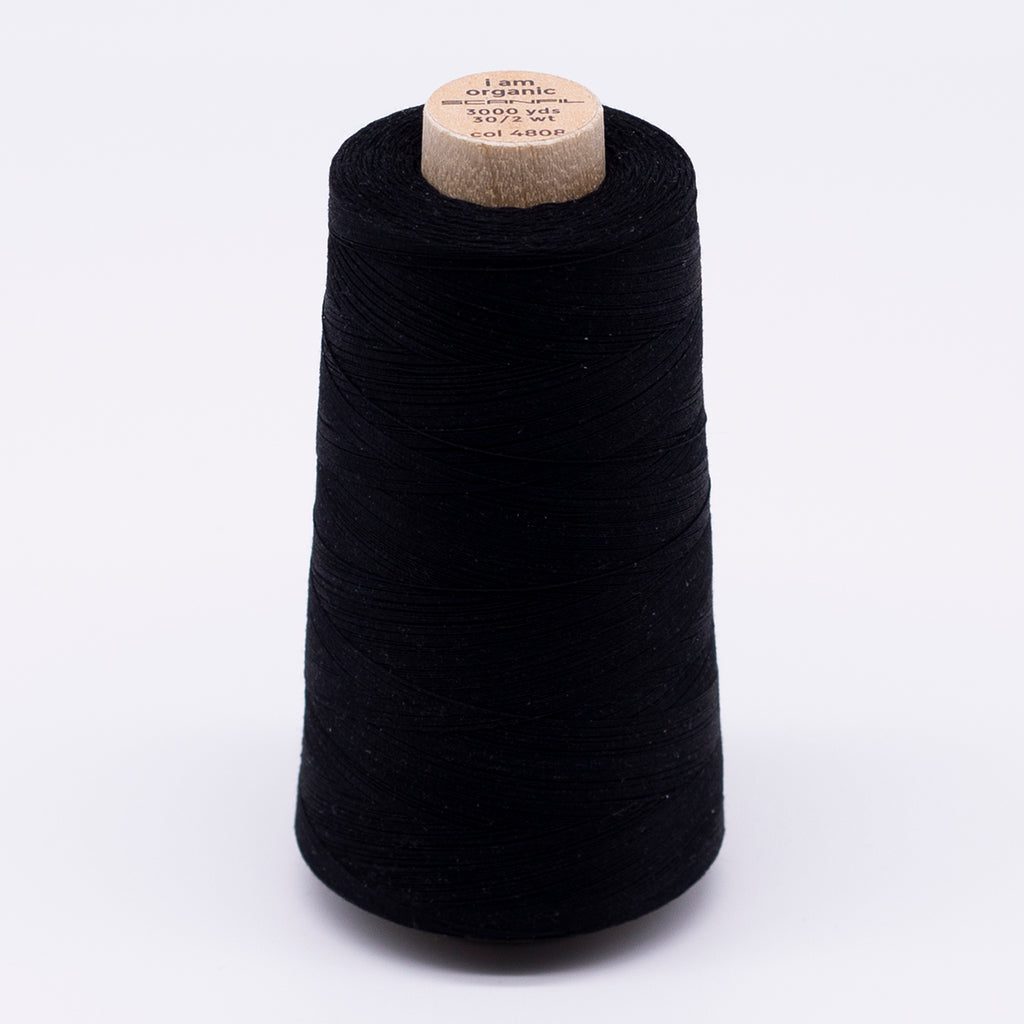 Scanfil Organic cotton Naaigaren 2743m/3000yd (houten cone) - 4808