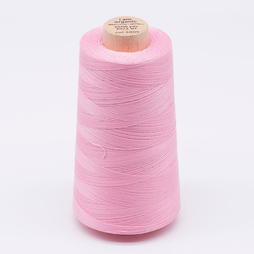 Scanfil Organic cotton Naaigaren 2743m/3000yd (houten cone) - 4809
