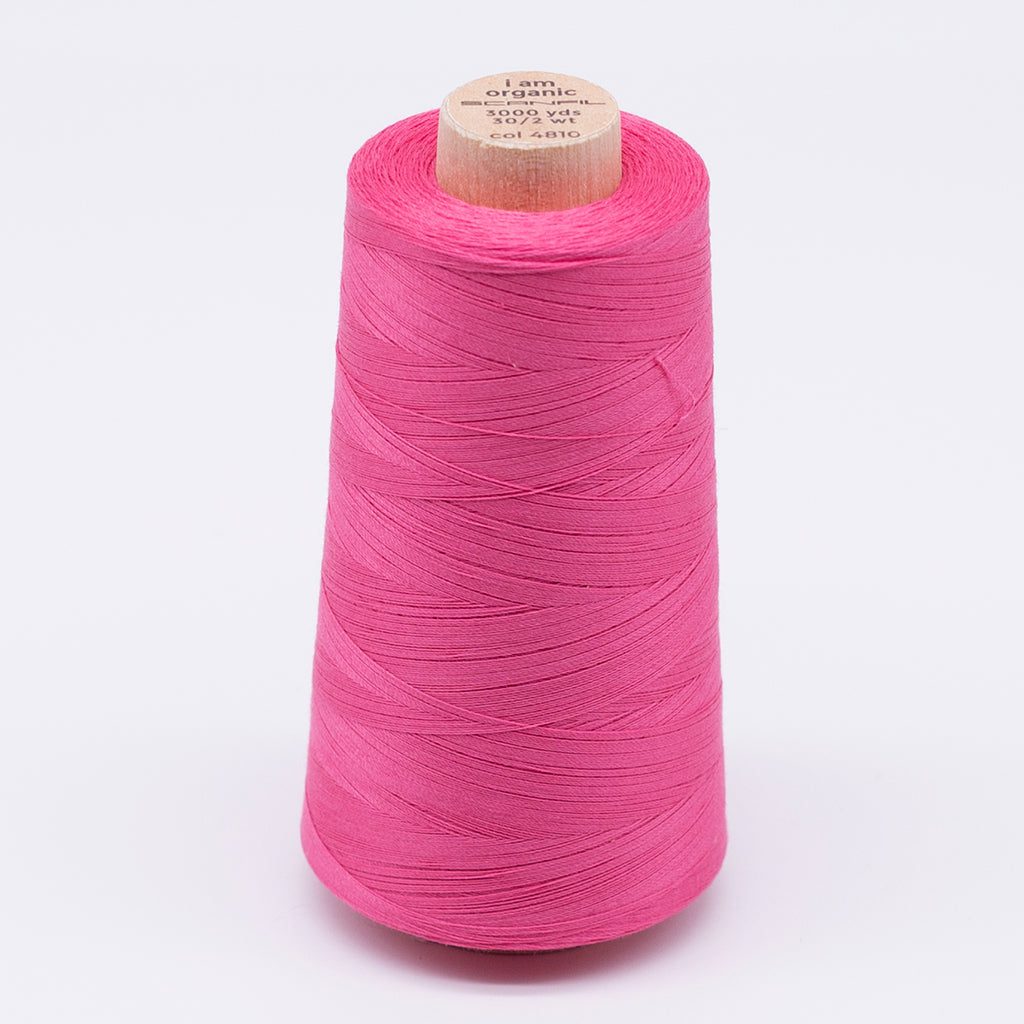 Scanfil Organic cotton Naaigaren 2743m/3000yd (houten cone) - 4810