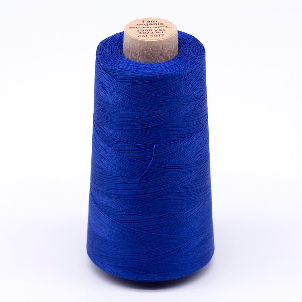 Scanfil Organic cotton Naaigaren 2743m/3000yd (houten cone) - 4817