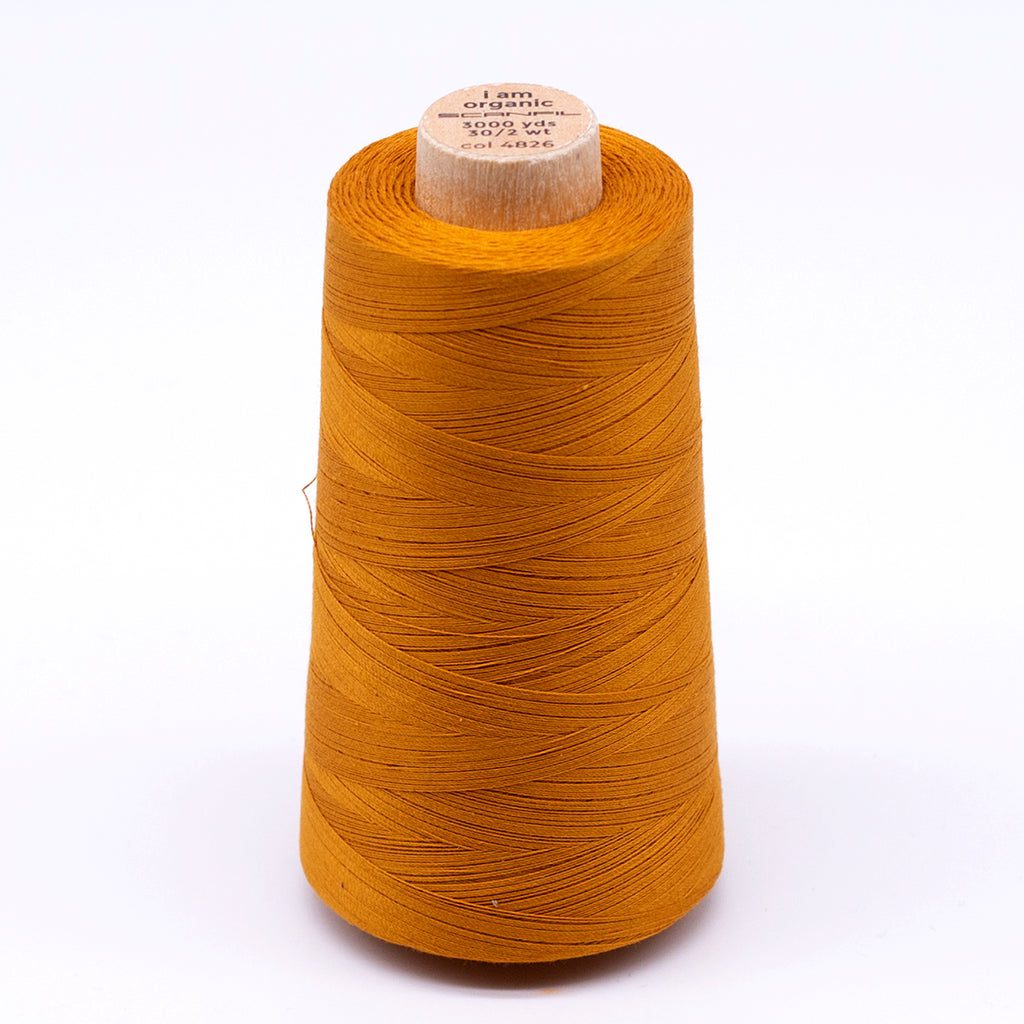 Scanfil Organic cotton Naaigaren 2743m/3000yd (houten cone) - 4826