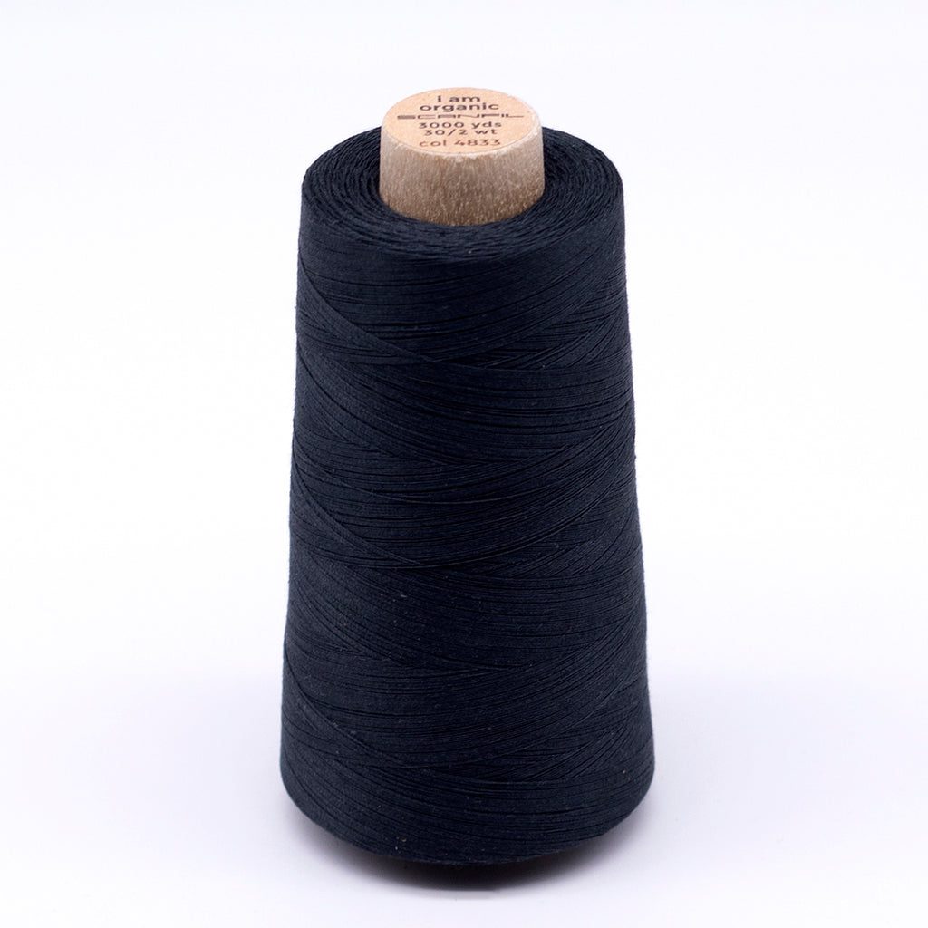 Scanfil Organic cotton Naaigaren 2743m/3000yd (houten cone) - 4833