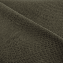 Bo Weevil Wrist fabric 1x1 with elastane - burnt olive - GOTS - 717040