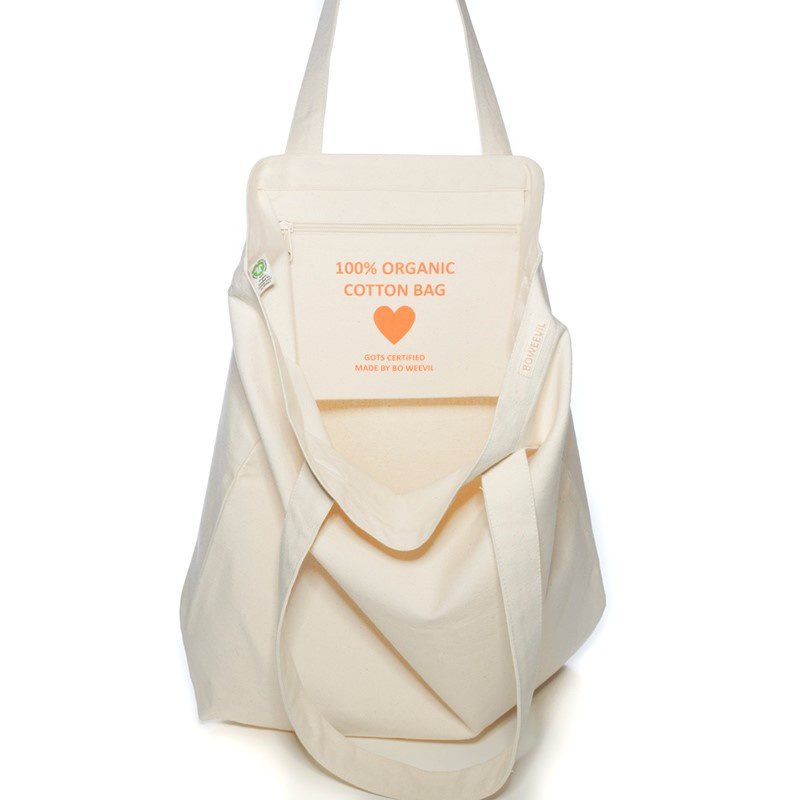 Bo Weevil Shopper tote XL (50x50cm) - natural white - 916000 - Image 2