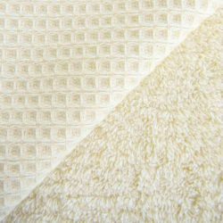 Bo Weevil Waffle Terry - natural (unbleached) - GOTS - 634000