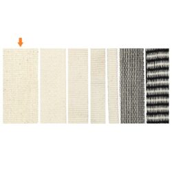 Alternative view of Bo Weevil Woven tape 38 mm made of 100% organic cotton - 006038