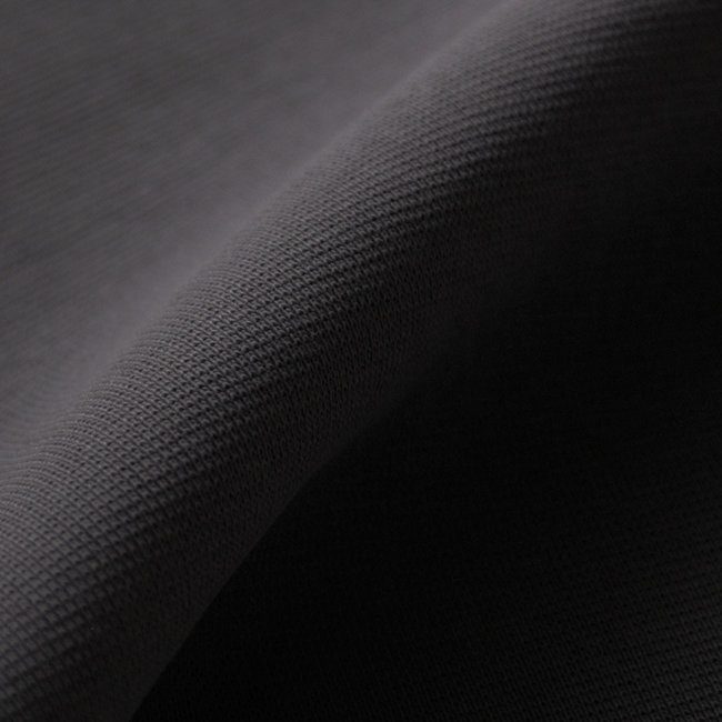 Bo Weevil Wrist fabric 1x1 with elastane - anthracite - GOTS - 717017